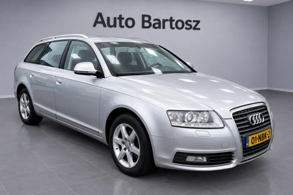 Audi A6 Avant 2.0 TFSI Pro Line 2010, volledig voertuig in showroom zichtbaar