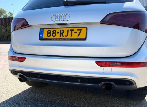 Audi Q5 2.0 TFSI quattro Pro Line 2011 volledige achterkant aanzicht